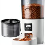 Automatic Cat Feeder IMIPAW 3L Combo with Water Fountain and Dual-0