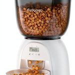 Automatic Cat Feeder DUDUPET 5L Dual Power 21 Cup Capacity White-0