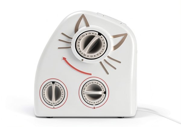Automatic 2-Meal Cat Feeder NeatenWise Extra Large with 48h Ice Packs-1